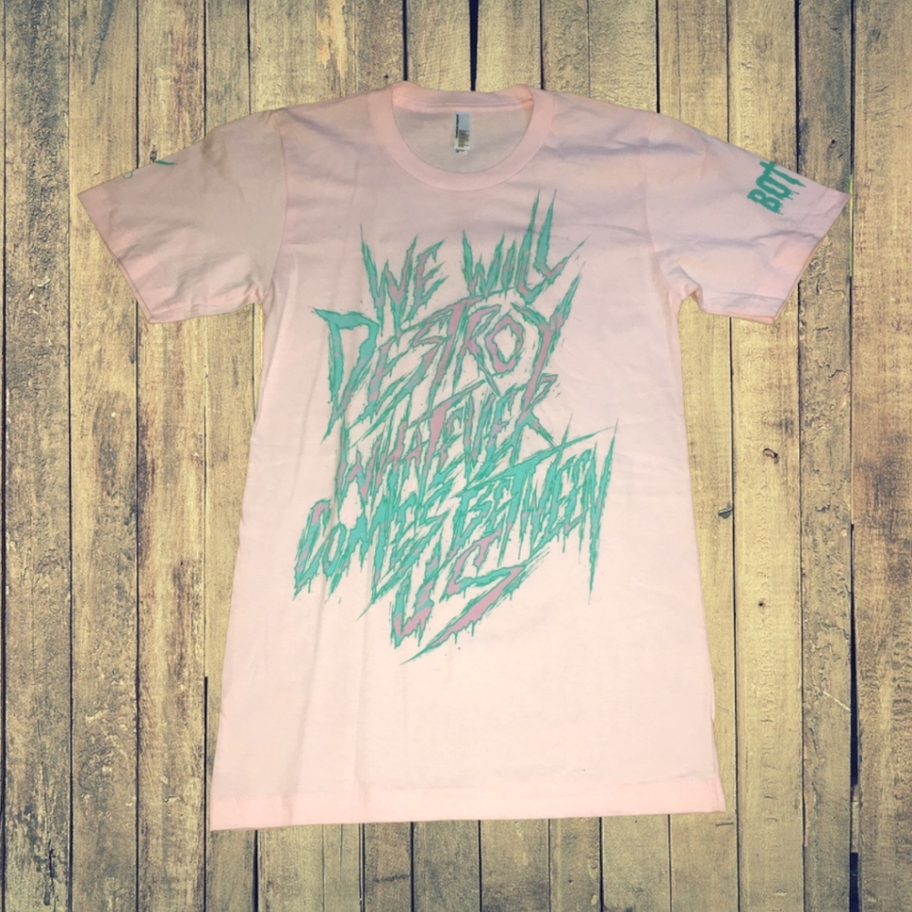 BOTDF Blood On The Dance Floor We Will Destroy Shirt Scissors Scene Emo Band Tee